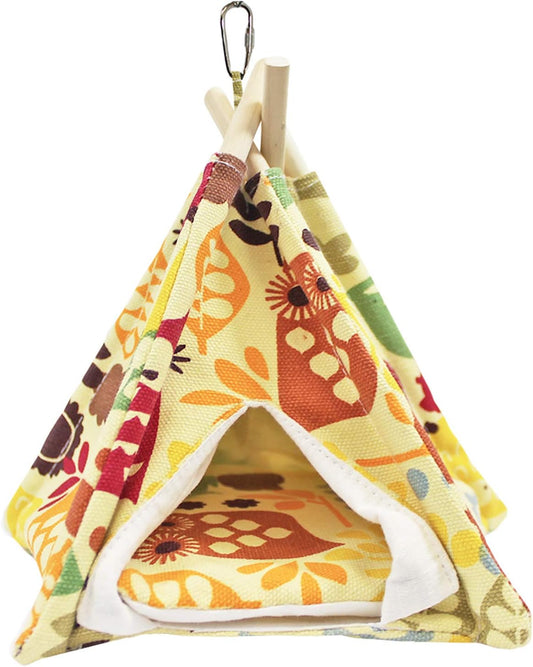 Cozy Small Pet Teepee - Hideaway Haven by Exotic Nutrition