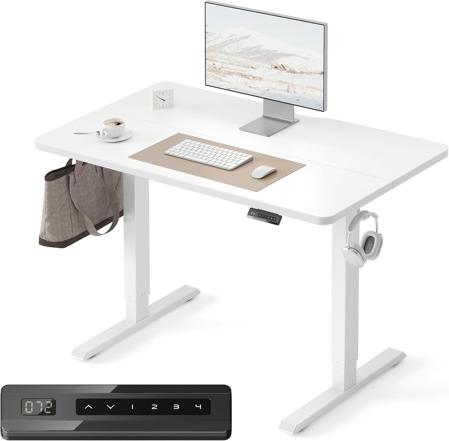 FEZIBO Electric Standing Desk 40 x 24 Inchs for Home Office