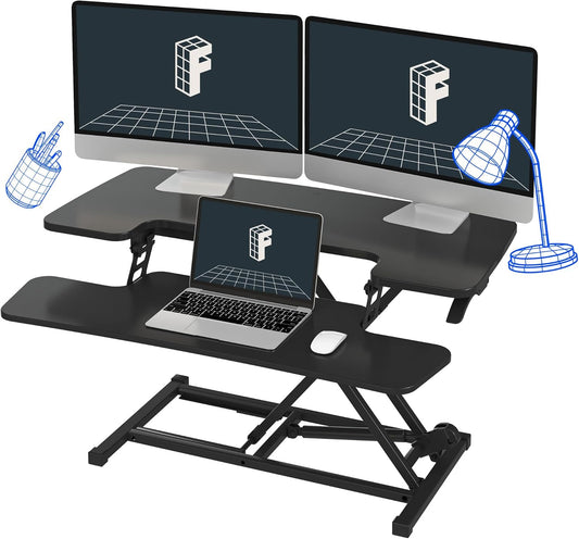 Height Adjustable Standing Desk Converter by FLEXISPOT