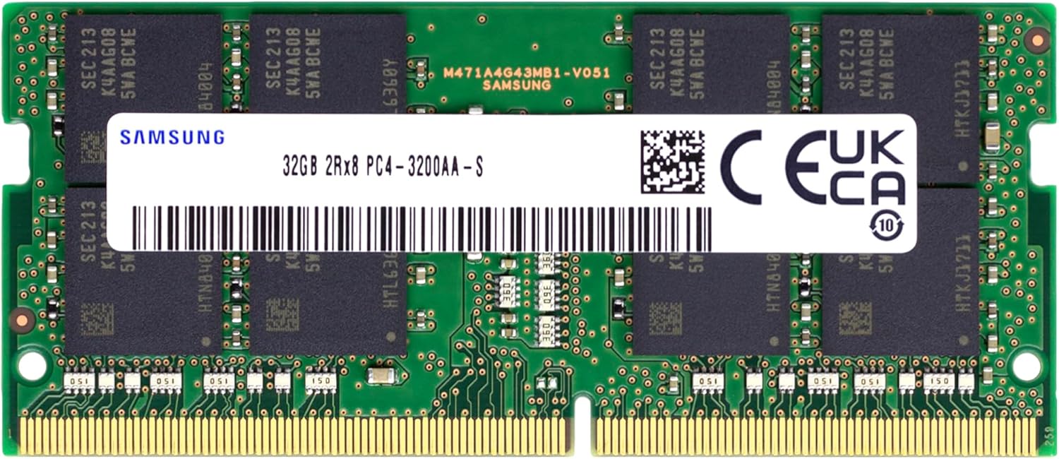 Samsung 32GB DDR4 3200MHz Laptop RAM for Enhanced Performance
