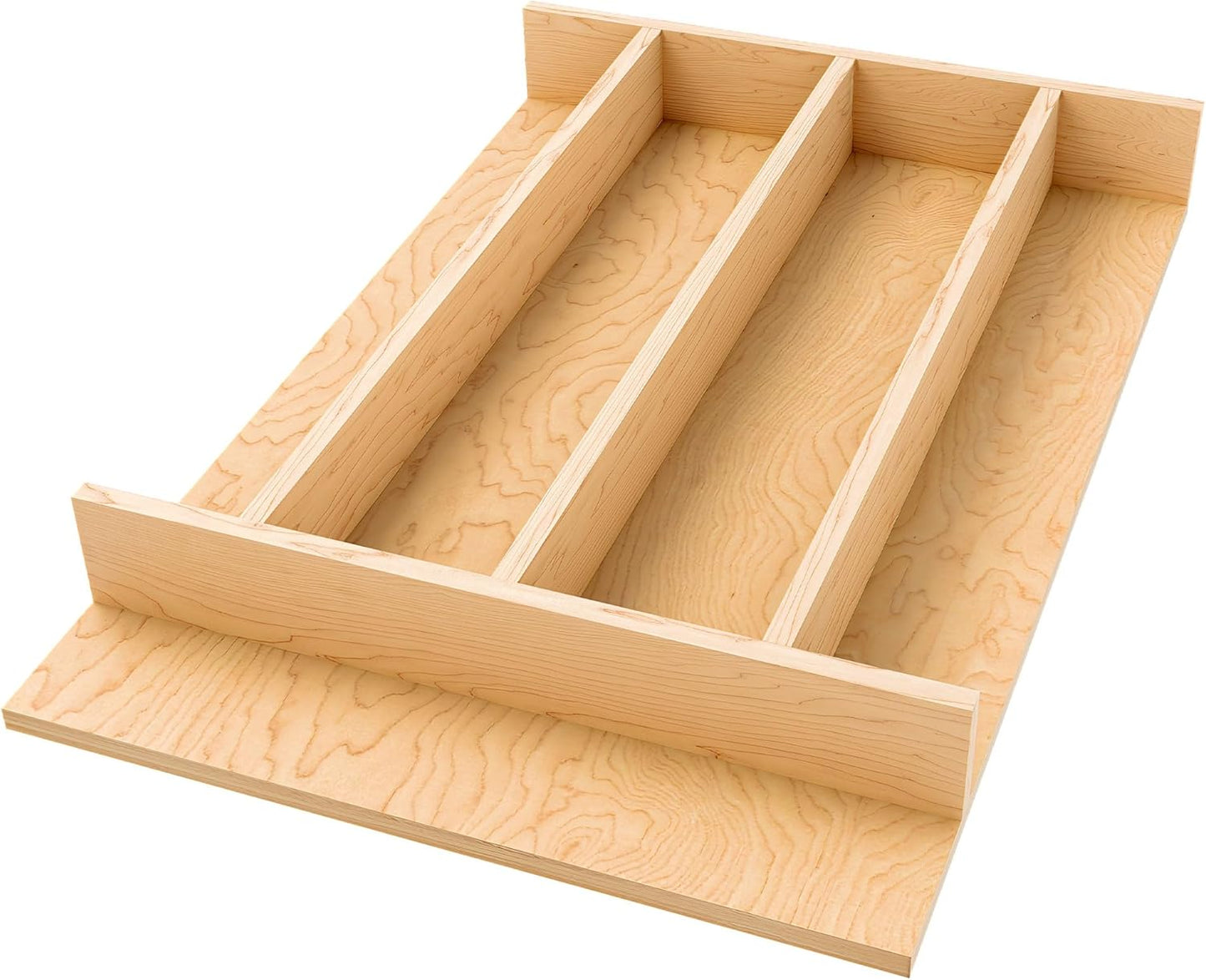 Rev-A-Shelf Natural Maple Utensil Insert for Kitchen Storage