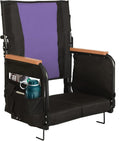 Extra Wide Stadium Seats with Back Support - Comfortable Bleacher