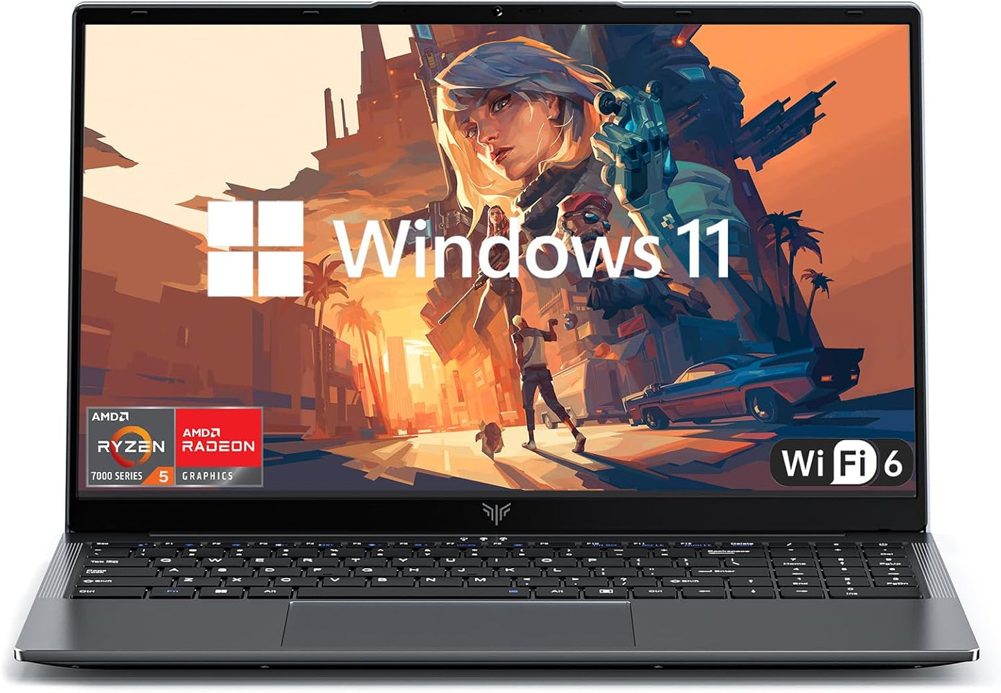 Laptop Computer with Windows 11 and AMD Ryzen 5 Processor