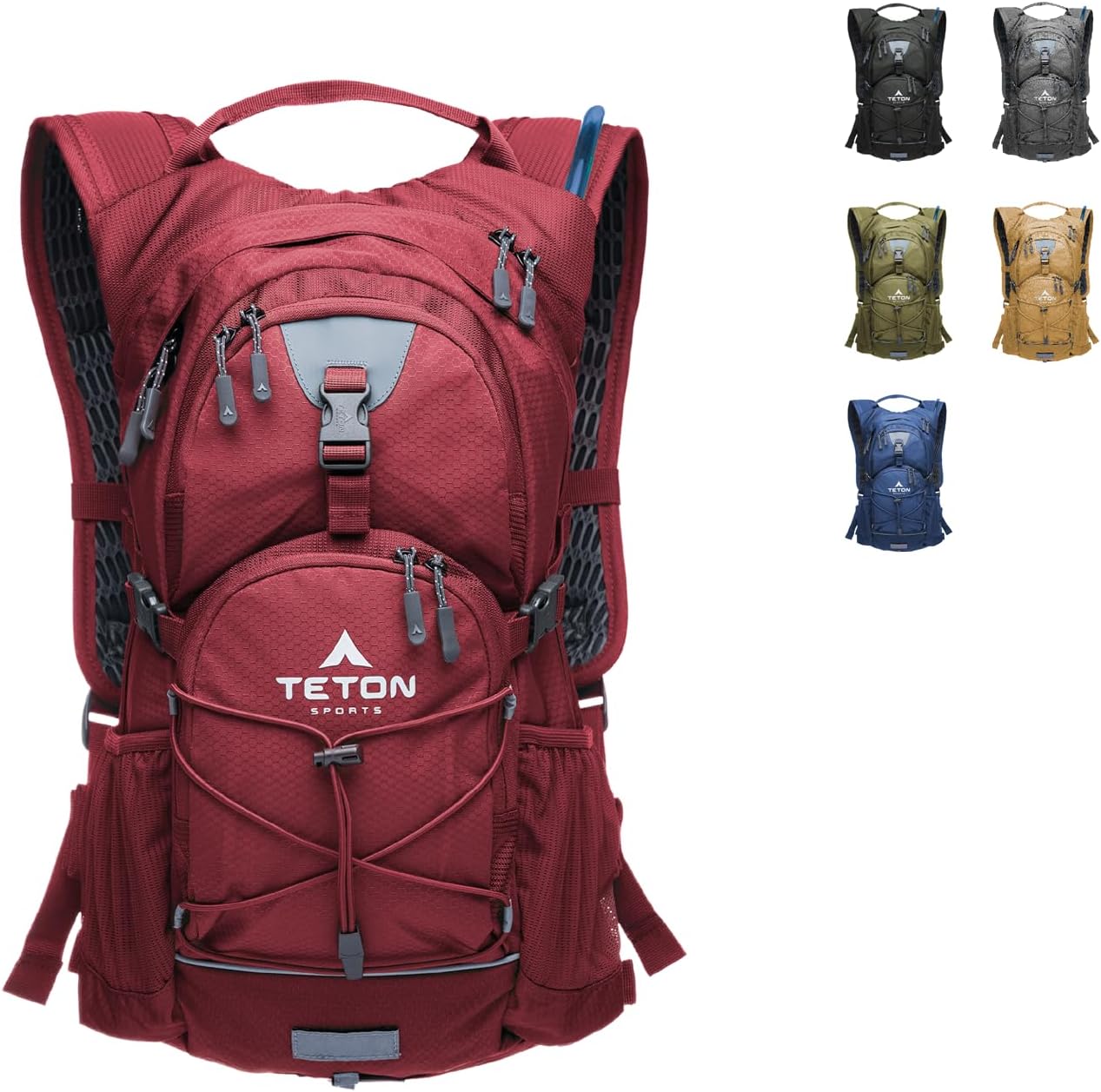 Teton Oasis Hydration Backpack for Hiking, Running, and Cycling