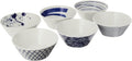 Royal Doulton Porcelain Pacific Mixed Patterns Bowls Set of 6