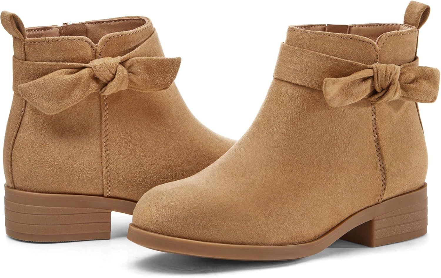 Coutgo Girls Toddler Bow Knot Ankle Boots for All Occasions