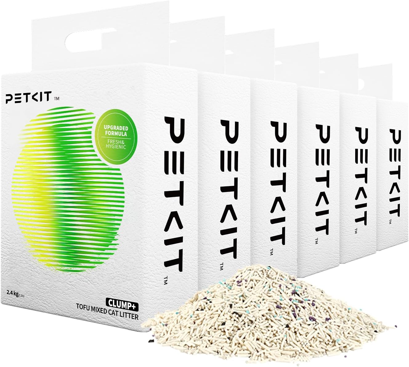 PETKIT Clump+ Tofu Mixed Cat Litter for Superior Absorption