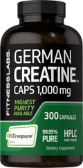 Fitness Labs German Creatine Monohydrate 1000mg Capsules - Strength