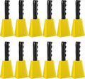 12 Pcs Cow Bell 8 in Noise Makers for Sporting Events - Loud Cheering