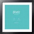 30 x 30 Picture Frame Black Poster Frame - Gallery-Style Display
