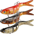 3PCS Multi-Jointed Bass Lures Set - Slow Sinking Topwater Swimbaits