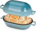 Enameled Cast Iron Dutch Oven for Sourdough - Even Heat, Easy Release