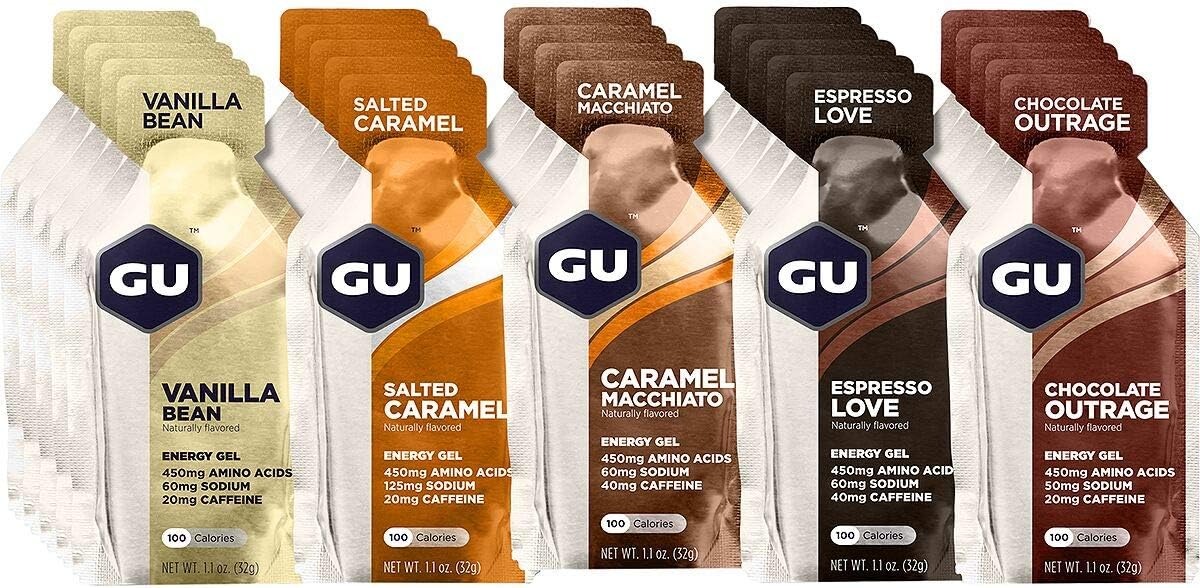 GU Energy Original Sports Nutrition Energy Gel for Athletes