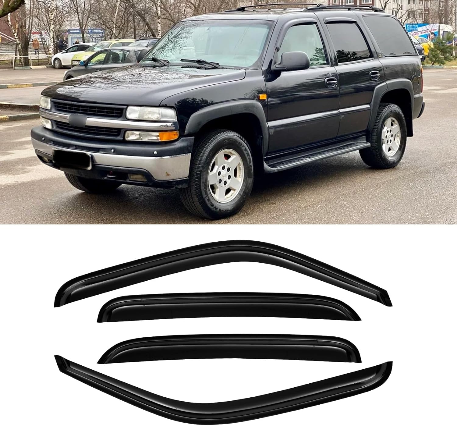 Window Visors for 2000-2006 Chevrolet Tahoe & GMC Yukon