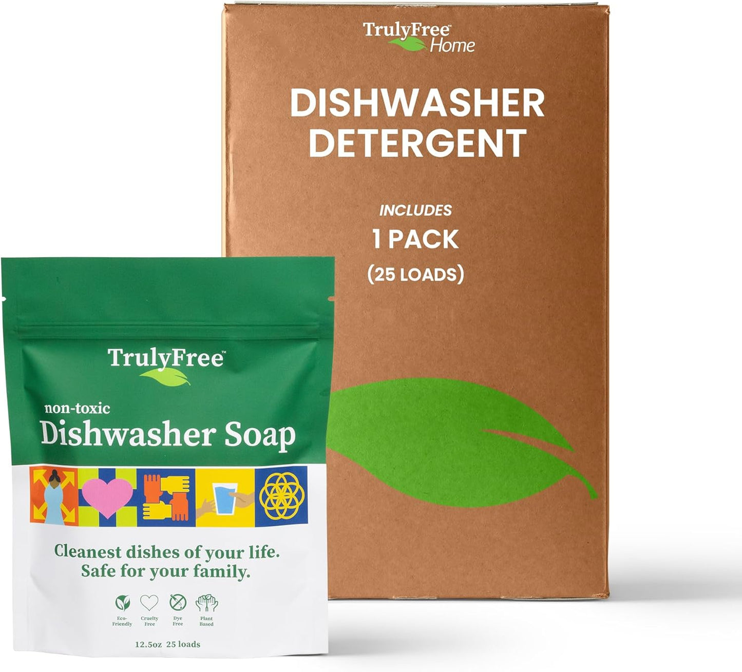 Powerful Stain Remover: Concentrated Dishwasher Detergent - Truly Free