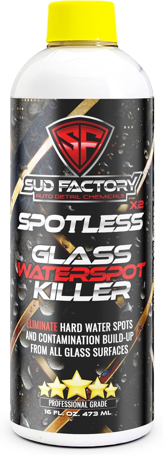 Spotless X2 Hard Water Spot Remover for Cars, Glass & More