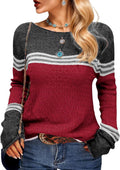 Womens Sweaters Fall 2025 Fashion Boho Lightweight Pullover - Cozy Fit