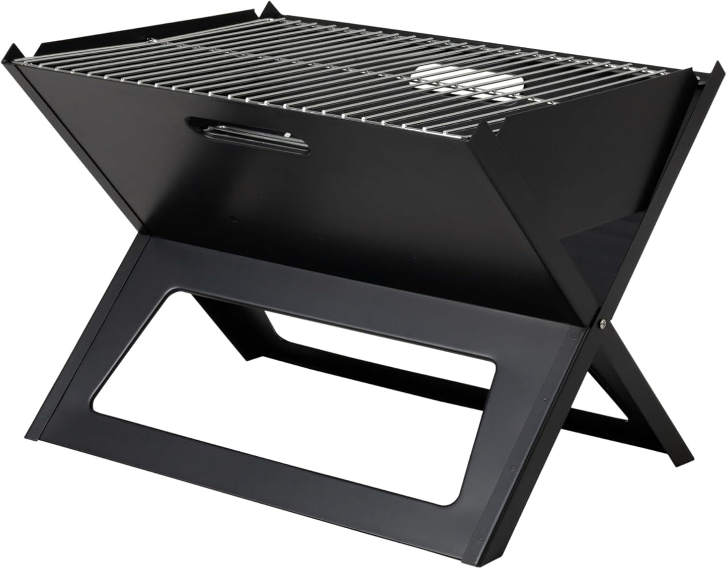Fire Sense Notebook BBQ Grill - Portable & Foldable Design