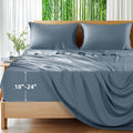 100% Viscose Derived from Bamboo Sheets King - Cooling Deep Pocket Set