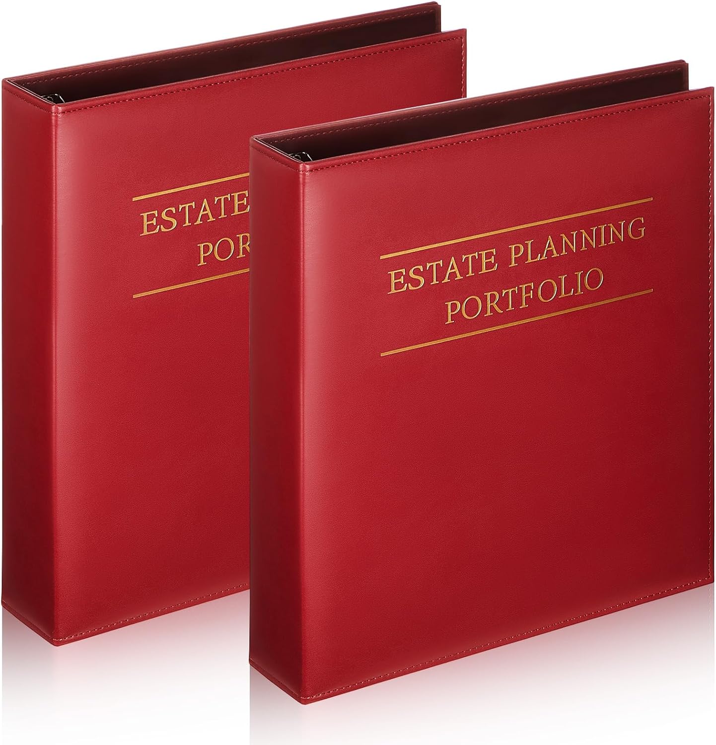 Estate Planning Portfolio Binder Set with Gold Index Tabs