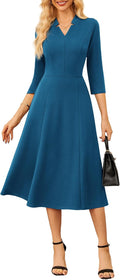 GRACE KARIN Work Dresses for Women Midi Business Dress - Classic Fit