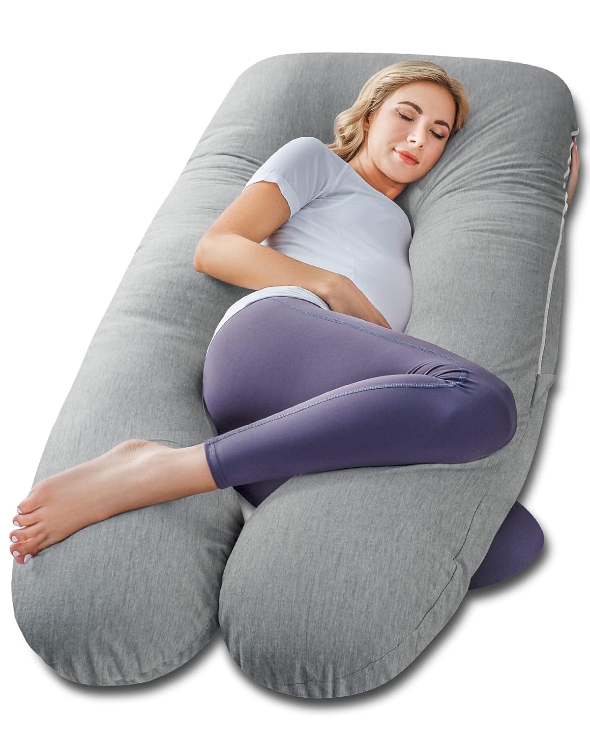 Meiz Pregnancy Pillows for Sleeping - 60in Full Body Support