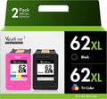 Valuetoner 62XL Ink Cartridges for HP Envy and OfficeJet