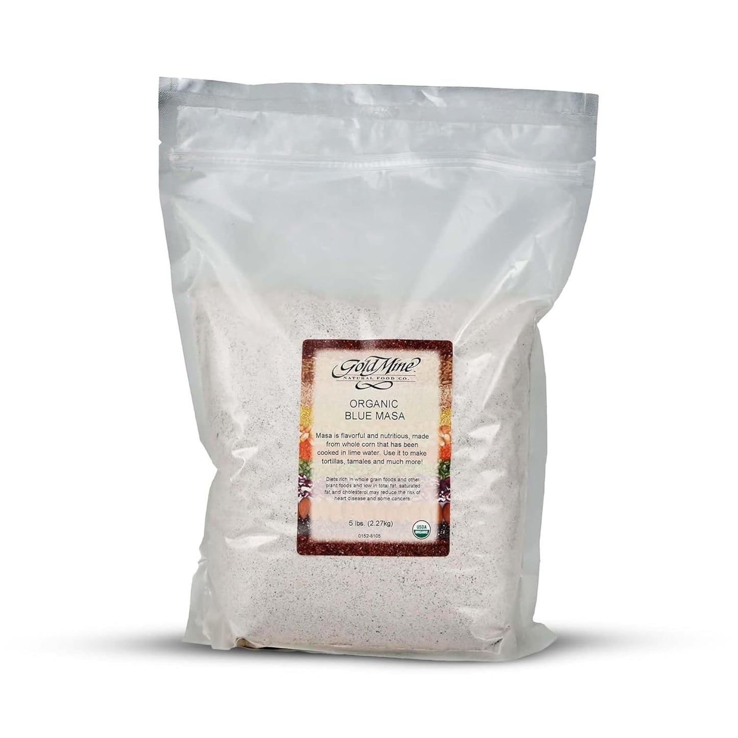 Gold Mine Blue Corn Masa Harina for Authentic Mexican Dishes