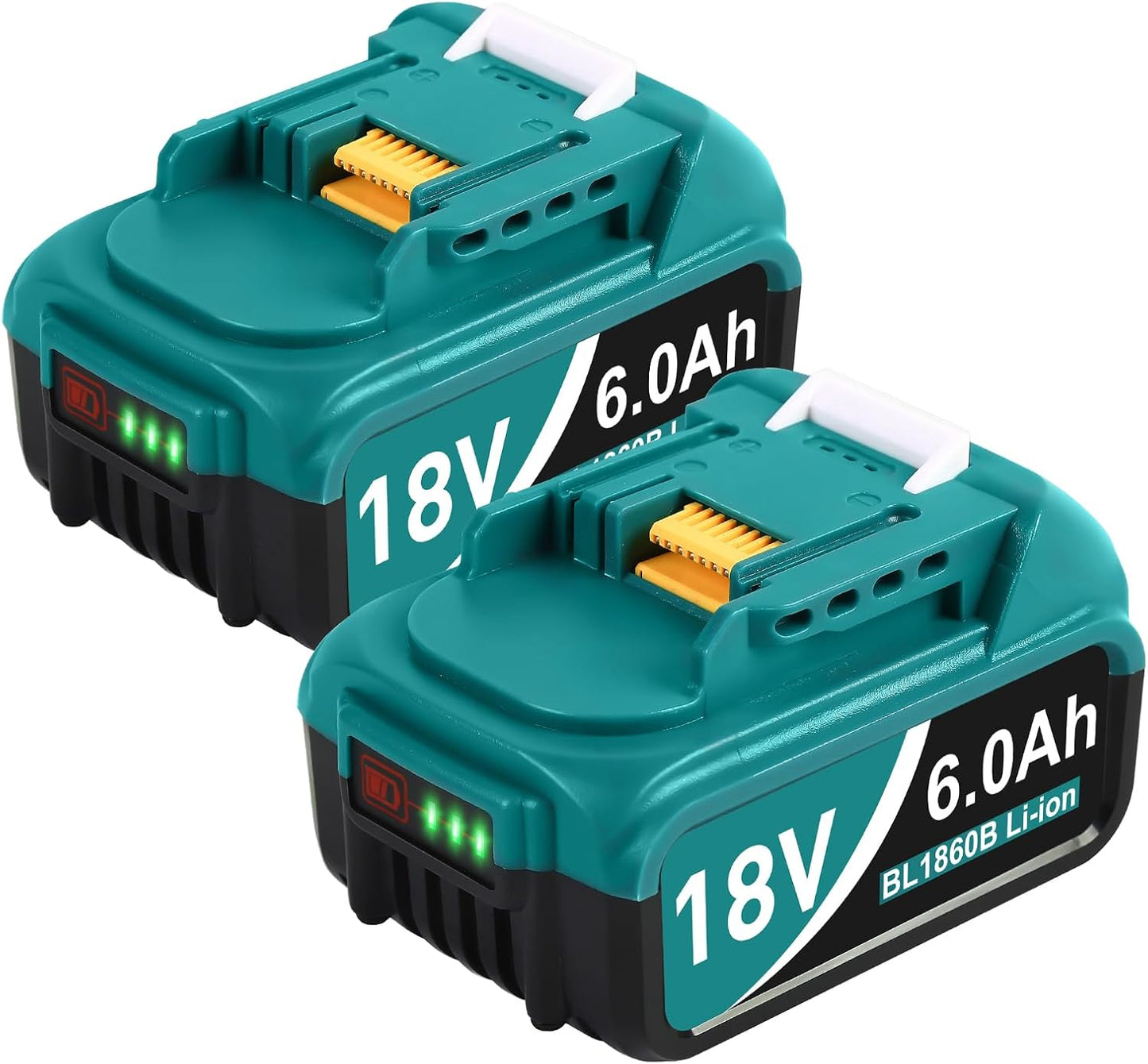 2023 Upgrade 6.0Ah Replacement Battery for Makita 18V Tools