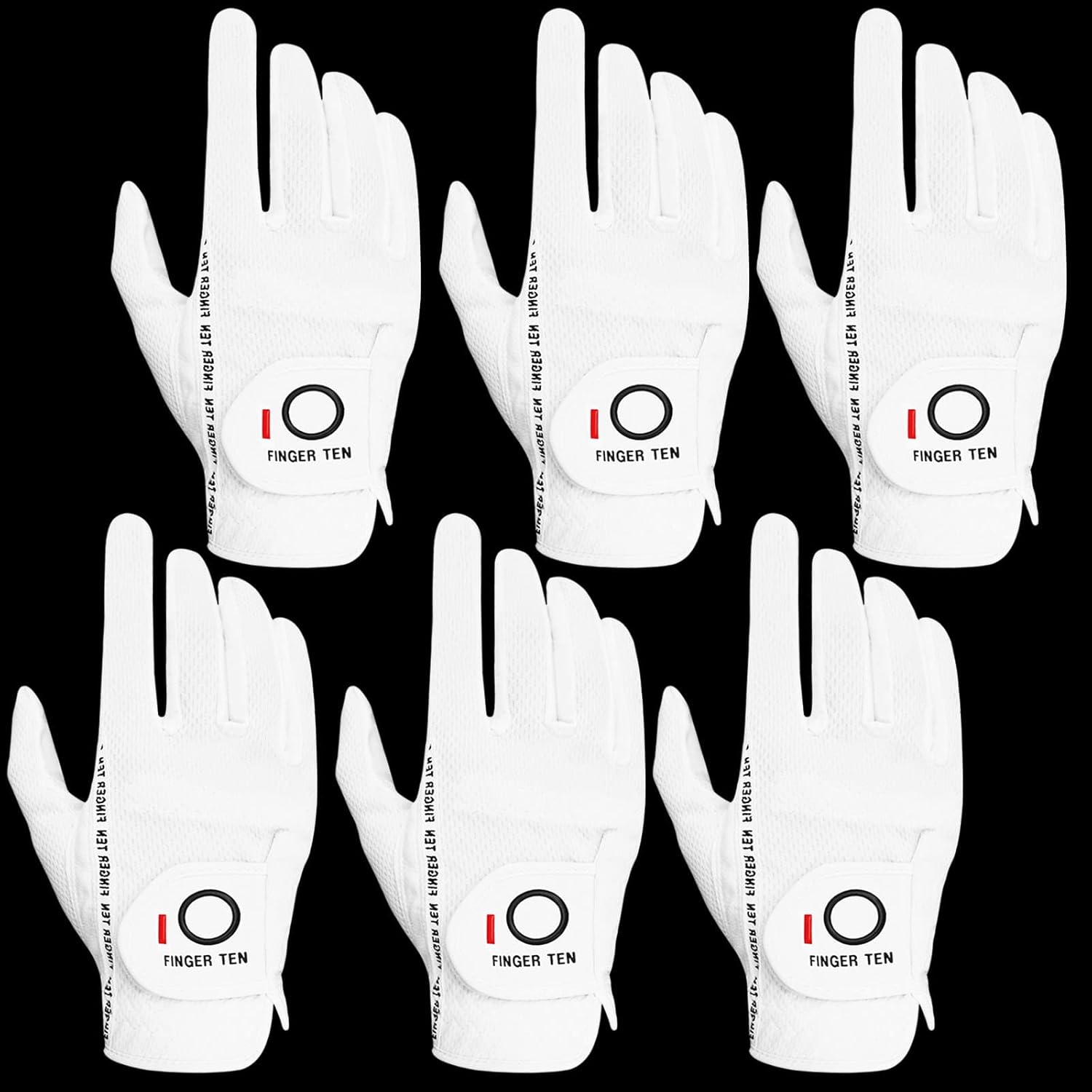 FINGER TEN Golf Gloves for Men in All Weather Conditions