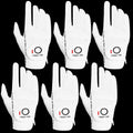 FINGER TEN Golf Glove RainGrip Men - Wet Weather 6 Pack