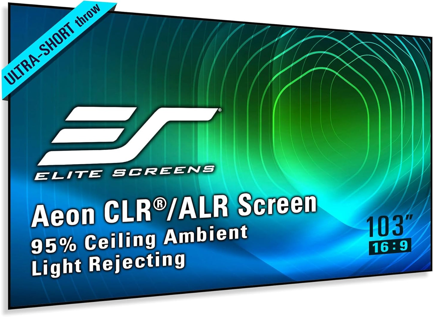 Elite Screens 103 inch UST Projector Screen for Home Theater