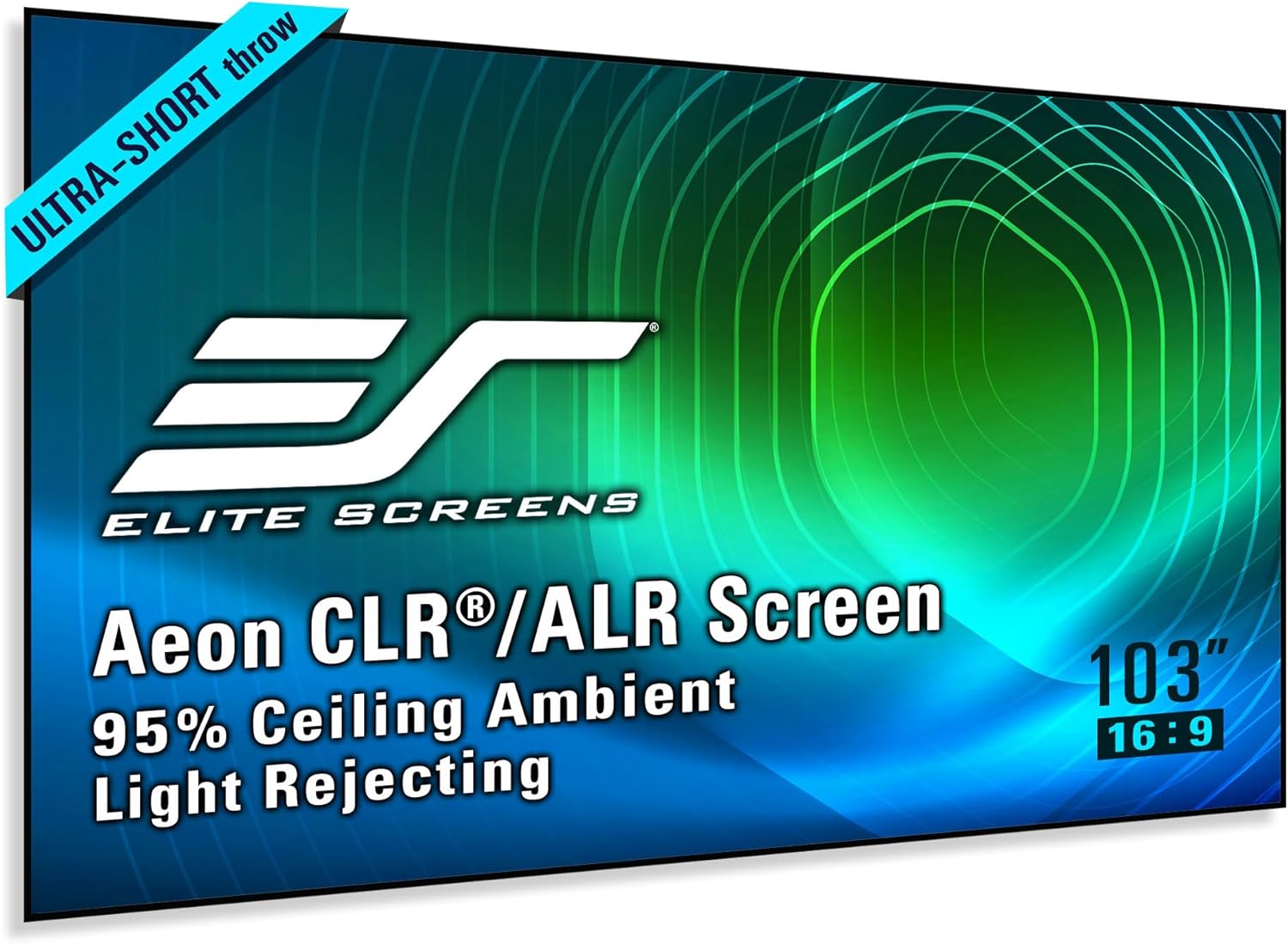 Elite Screens 103 inch UST Projector Screen for Home Theater