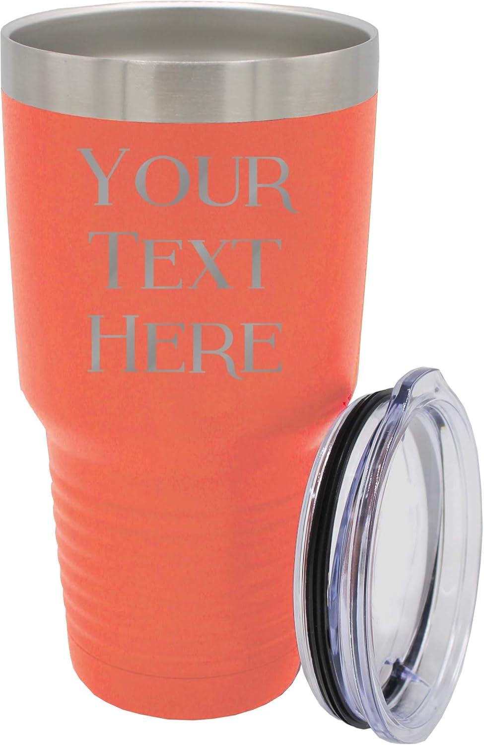 Customized Stainless Steel Travel Tumbler with Engraving Options