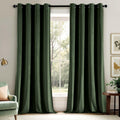 Velvet Blackout Curtains 72 in - Thermal, Noise Reducing Drapes