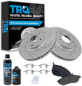 Front Performance Brake Pad & Rotor Kit for 2003-2004 INFINITI M45