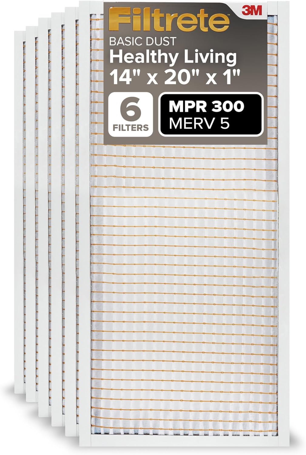 Filtrete 14x20x1 AC Furnace Air Filter for Cleaner Air