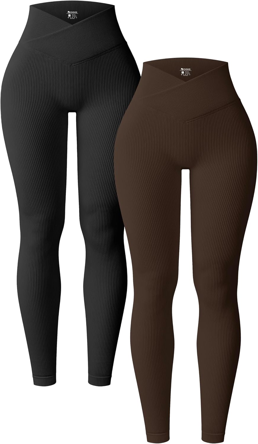 OQQ Women's 2 Piece Yoga Leggings for Comfortable Workouts