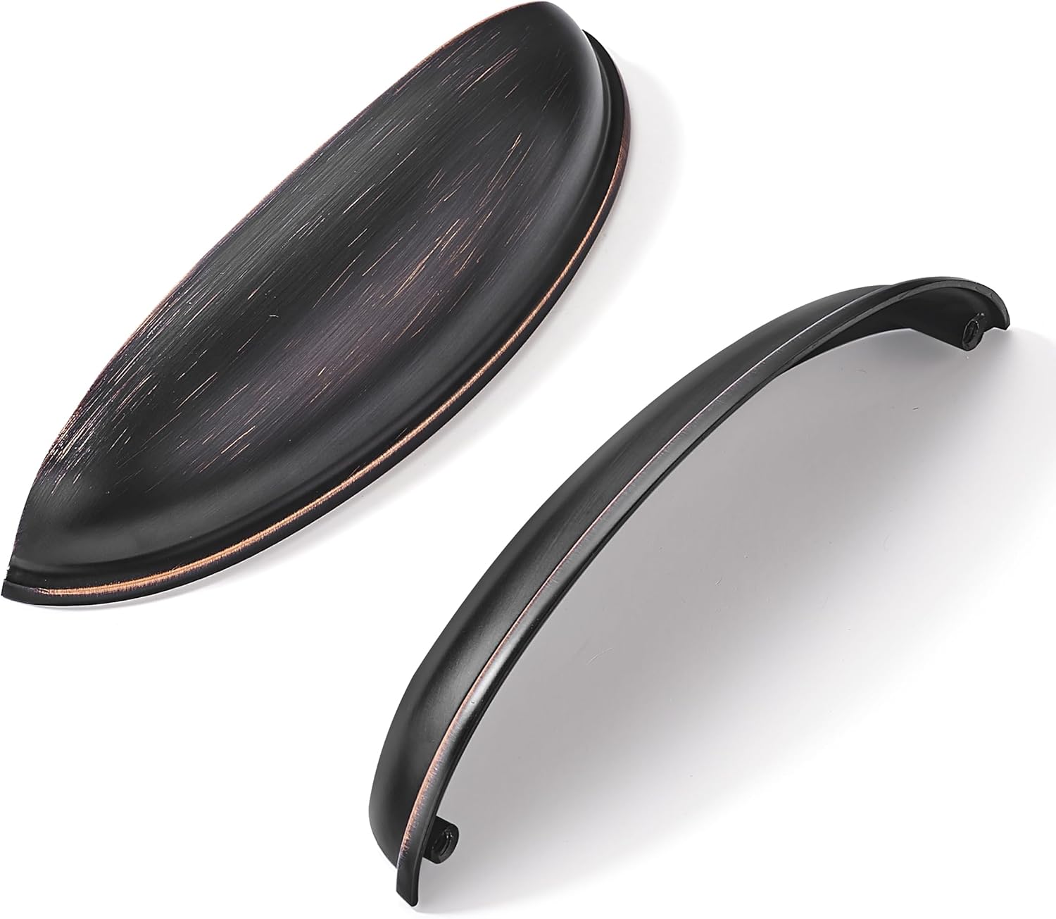 10 Pack 5 Inch Drawer Pulls in Oil Rubbed Bronze Finish