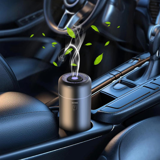 SEEDSEEL Mini Car Aromatherapy Diffuser - Relaxation On-The-Go