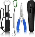 Fishing Tools Kit Fishing Pliers and Fish Gripper - Compact Saltwater