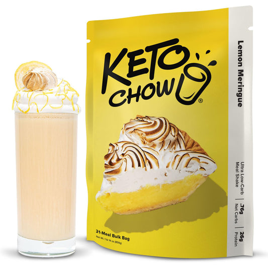Keto Chow Lemon Meringue Meal Replacement Shake Powder Review