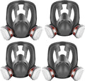 Full Face Respirator Mask 6800 with 6001 Filters - Dual Protection