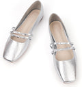Womens Ballet Mary Jane Flats - Comfortable Chic Everyday Flats