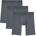 Second Skin Boxer Briefs for Men 8in Modal Stretch - Extra Comfort