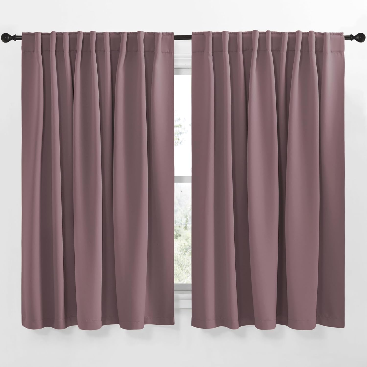 NICETOWN Blackout Curtain Panels for Insulating Room Darkening