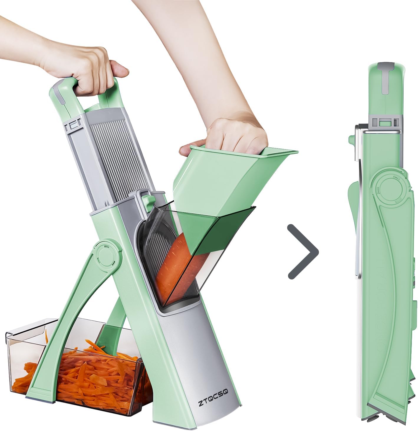 Ultimate Kitchen Mandoline Slicer - Versatile & Safe