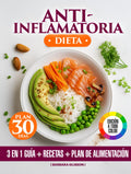Dieta Antiinflamatoria: Libro a Color Con Recetas Saludables