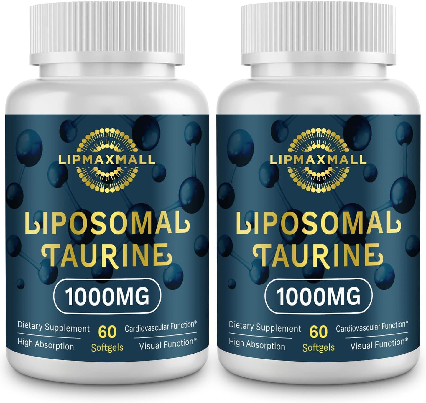 Liposomal Taurine Supplement 1000mg for Heart and Brain Health