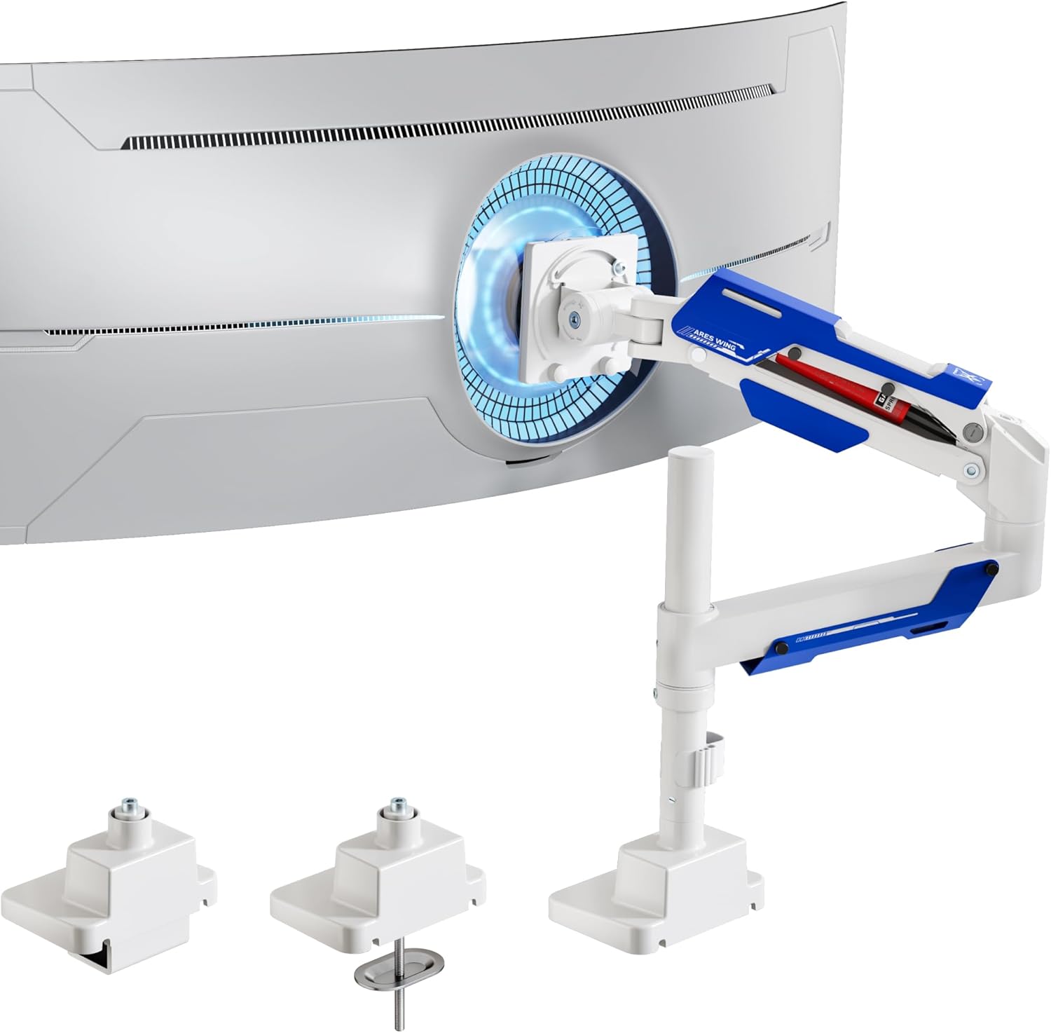 ARES WING Ultrawide Monitor Arm for 24 to 57 Inch Screens
